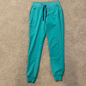 LIMITED EDITION Figs Surgical Green Small Tall Zamora Joggers